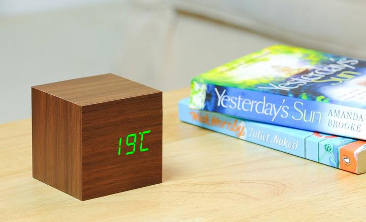 Actual product image Gingko Cube Click Clock