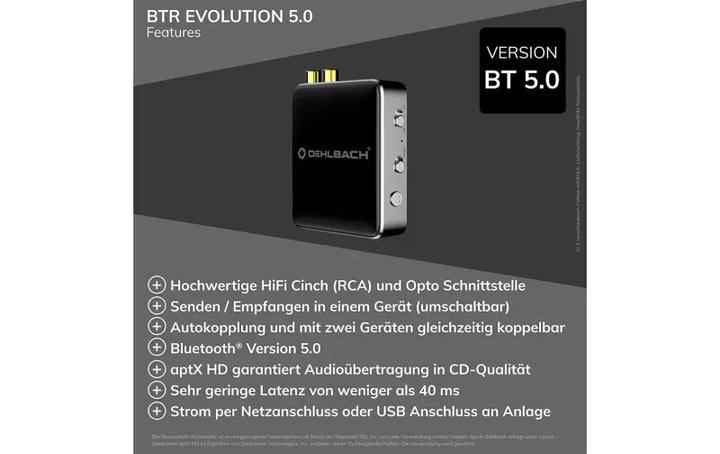Image du produit Oehlbach BTR Evolution 5.0 (Emetteur & Récepteur)
