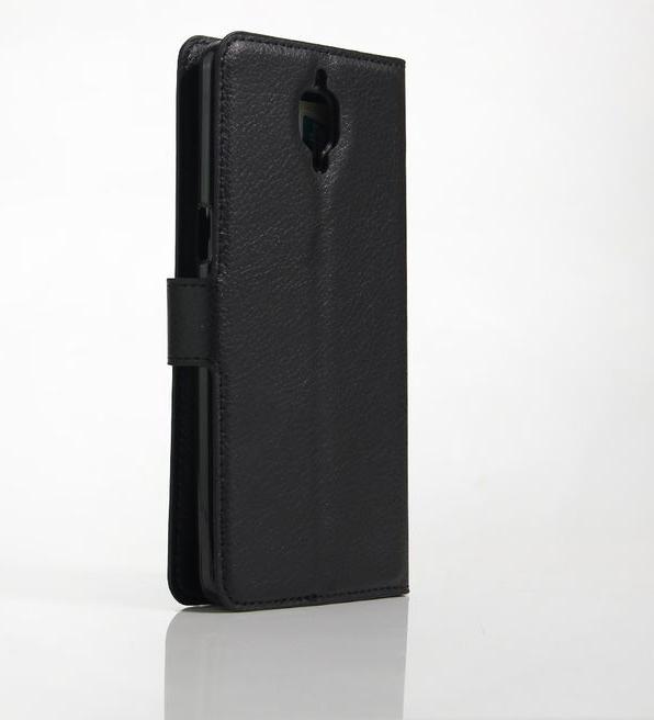 Actual product image Leather case with litchite texture (OnePlus 3, OnePlus 3T)