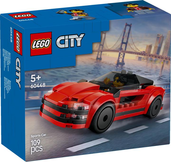 Actual product image LEGO Roter Sportwagen (60448, LEGO City)