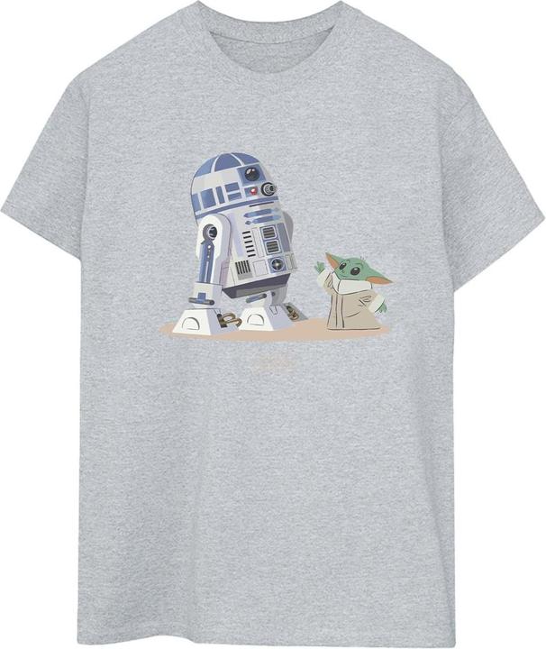 Produktbild Star Wars The Mandalorian R2D2 And Grogu TShirt (XXL)