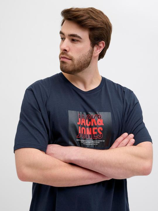 Produktbild Jack & Jones Plus Size Logo T-shirt T-shirt (4XL)