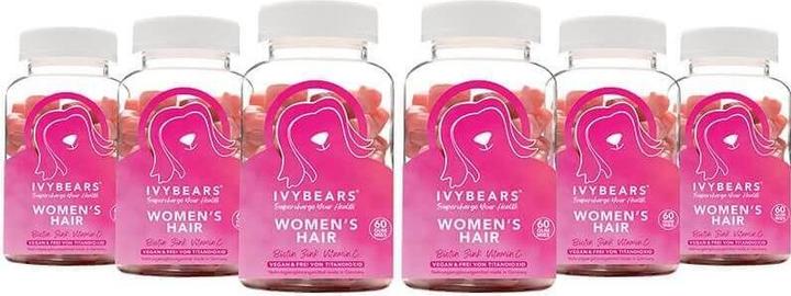 IVYBears Haarvitamine für Frauen 6er Pack (6 Stück, Gummies, 900 g)
