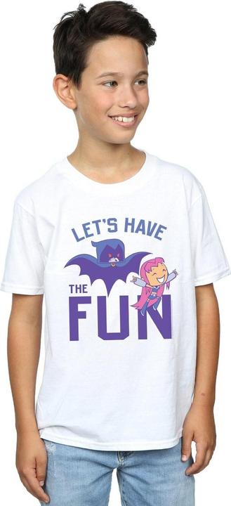 Immagine prodotto Teen Titans Go Let's Have The Fun Maglietta Ragazzi (152, 158)