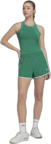 Wilson Team Short Courtside Damen Grün (M)