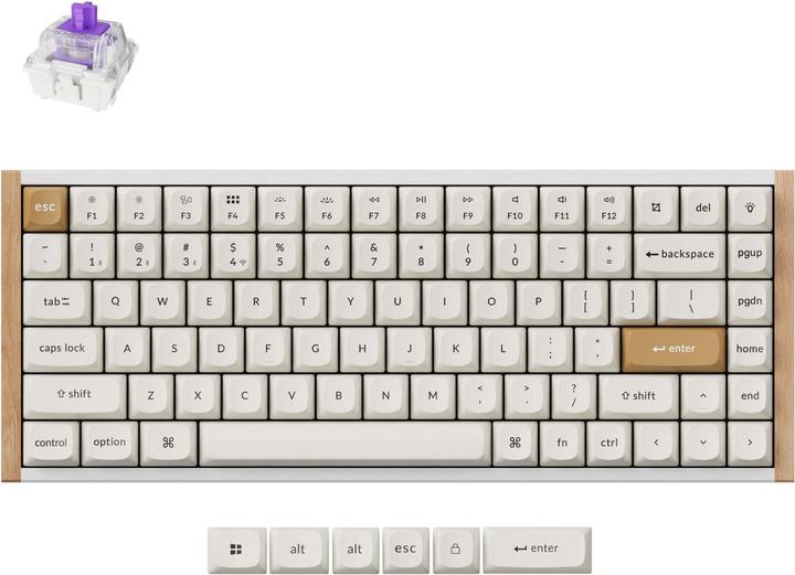 Produktbild Keychron K2 HE (US, Kabelgebunden, Kabellos)