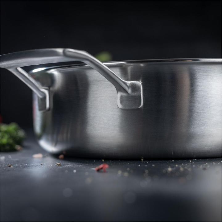 Actual product image Kuhn Rikon CULINARY FIVEPLY Sauté Pan uncoated Ø 28 cm (28 cm, Frying pan)