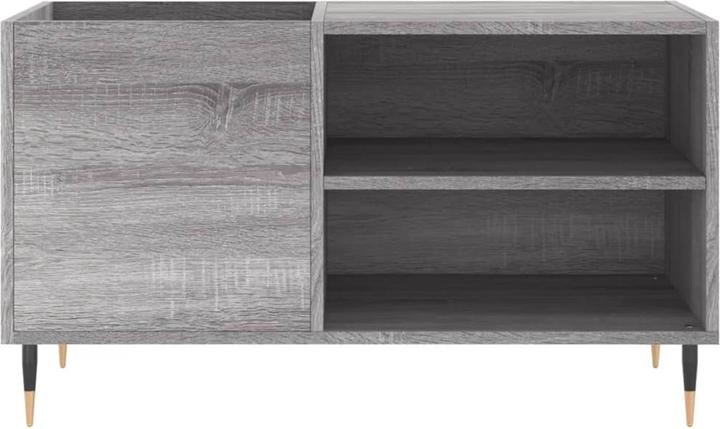 Actual product image VidaXL Plattenschrank Grau Sonoma 85x38x48 cm Holzwerkstoff