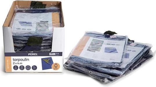 Produktbild Garden Lights ABDECKPLANE - BLAU/GRÜN - NORMAL - 2 x 4 m