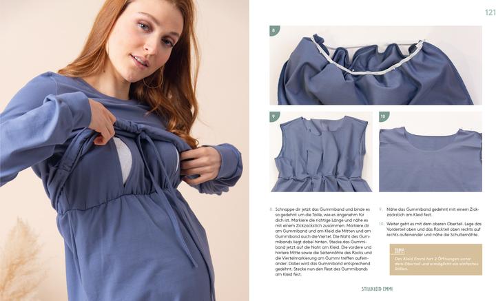 Produktbild Hej. Skandi-Mom – Stylische Kleidung nähen für Schwangerschaft, Stillphase und die Zeit danac (Deutsch, Sabrina Kerscher, 2022)