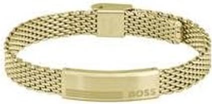 Hugo Boss Stylish gold-plated bracelet Mesh 1580610