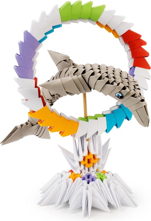 Actual product image Selecta Spielzeug ORIGAMI 3D - Dolphin, 343pcs.