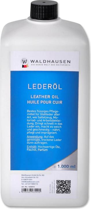 Actual product image Waldhausen Leather oil