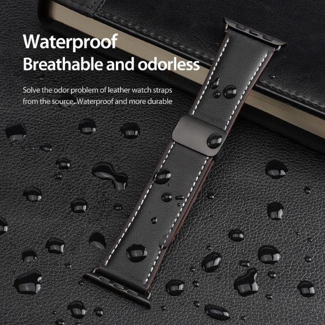 Immagine prodotto Dux Ducis Cinturino YA (38 mm, 40 mm, 41 mm, Vera pelle, Apple Watch Series 1, Apple Watch Series 2, Apple Watch Series 3, Apple Watch Serie 4, Apple Watch Serie 5, Apple Watch Serie 6, Apple Watch Series 7, Apple Watch Series 8, Apple Watch Series 9, Apple Watch SE)