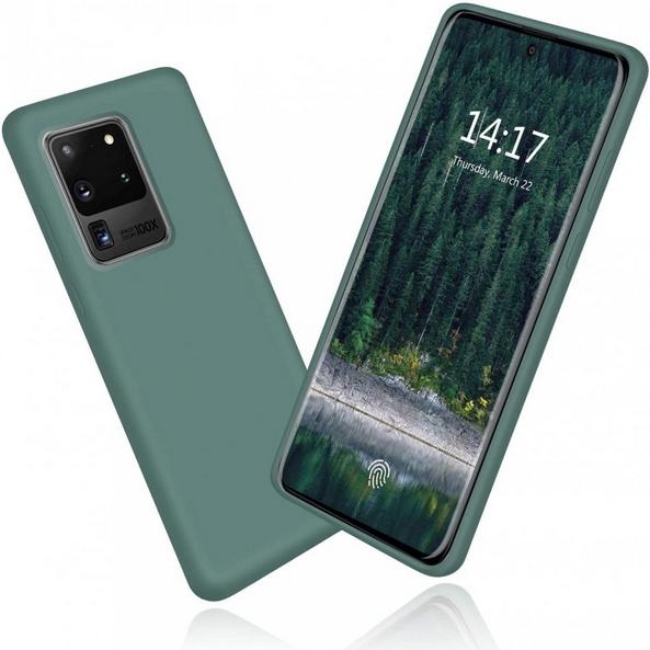 Actual product image MU Classic Liquid Silicone Case Series (Samsung Galaxy S20 Ultra)