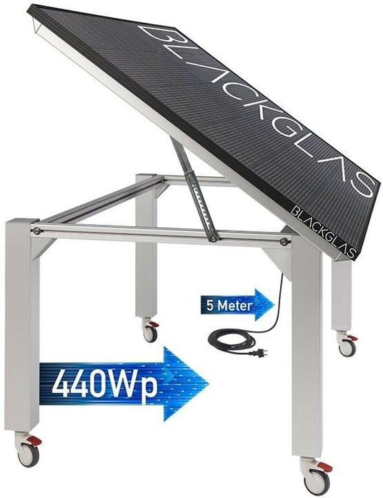 Produktbild Blackglas Solartisch ECOpowerPRO (440 W)