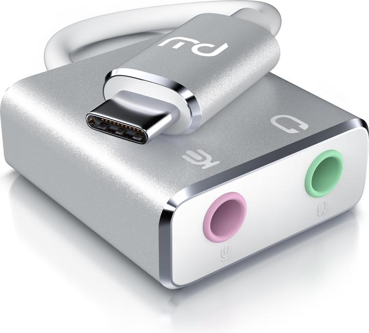 Immagine prodotto Primewire Scheda audio esterna USB C, Virtual 7.1 Surround, adattatore audio stereo / cuffie, convertitore (USB-C)