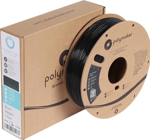 Image du produit Polymaker PolyMide CoPa V2 - Noir - 2.85mm (Nylon, 2.85 mm, 750 g, Noir)