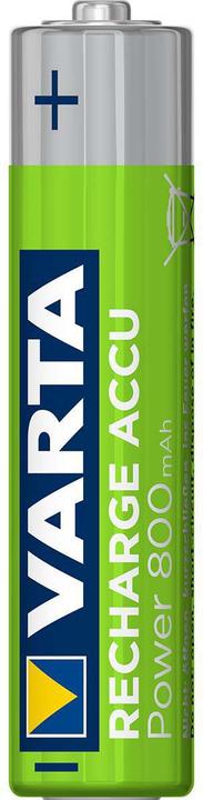 Actual product image Varta Recharge Accu Power (4 pcs., AAA, 800 mAh)