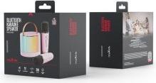 Actual product image Maxlife Bluetooth karaoke speaker MXKS-200 pink