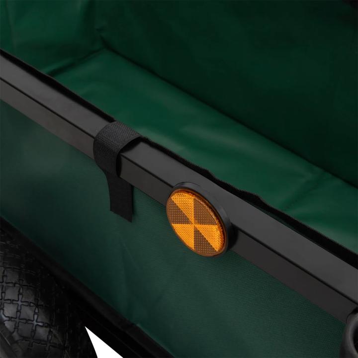 Immagine prodotto VidaXL Angelwagen mit Tasche Schwarz Stahl