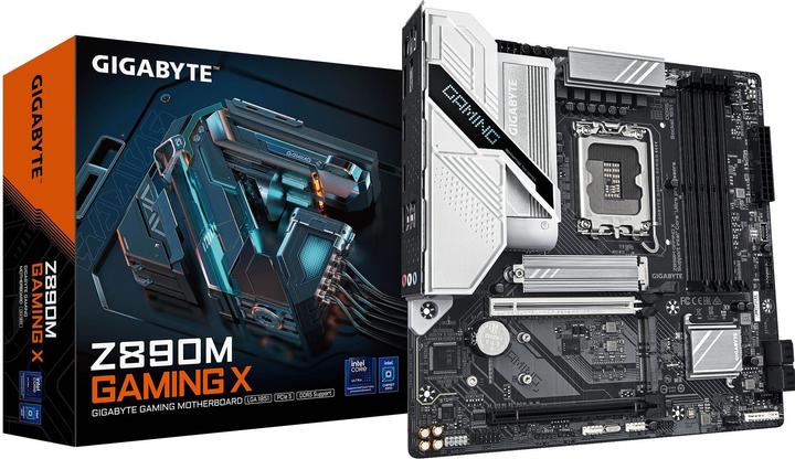 Actual product image Gigabyte Z890M GAMING X (LGA 1851, Intel Z890, mATX)