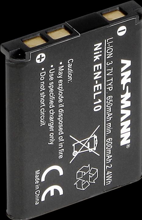 Actual product image Ansmann A-Nik EN-EL10 (Camera battery)