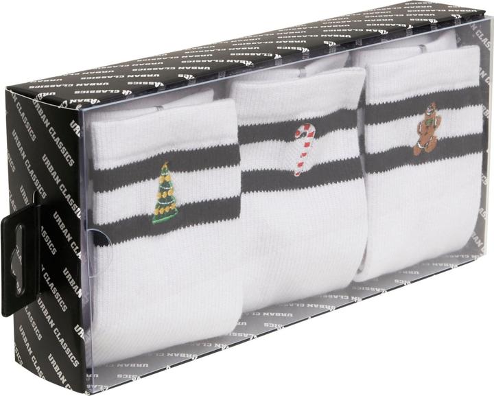 Produktbild Urban Classics Christmas Sporty Socks Set (3er Pack, 39 - 42)