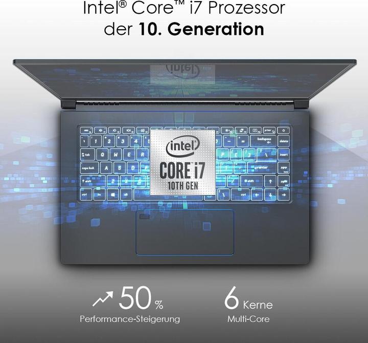 Actual product image MSI Prestige 15 (15.60", Intel Core i7-10710U, 16 GB, 512 GB, DE)