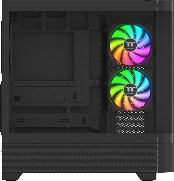 Actual product image Thermaltake Midi View 290 Black (Mini-ITX, mATX, ATX)