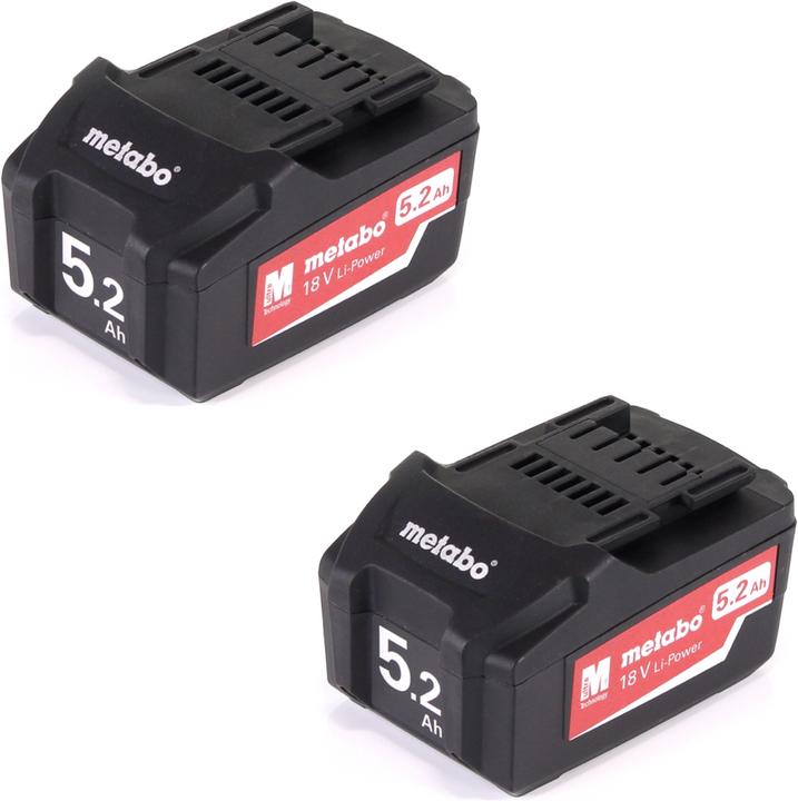 Actual product image Metabo Li-Power battery set (18 V)