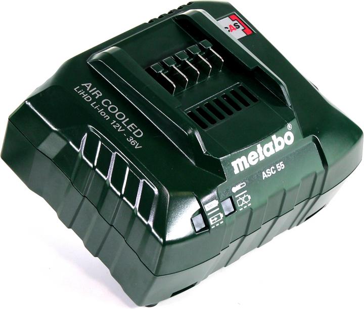 Image du produit Metabo Kit de base batterie 18V avec 1x batterie 5,2Ah ( 625592000 ) + chargeur ASC 55 ( 627044000 ) (18 V)