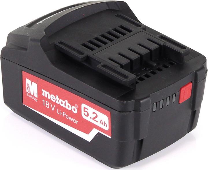 Produktbild Metabo Akku Basis Set 18V mit 2x Akku 5,2Ah ( 625592000 ) + Ladegerät ASC 55 ( 627044000 ) (18 V)