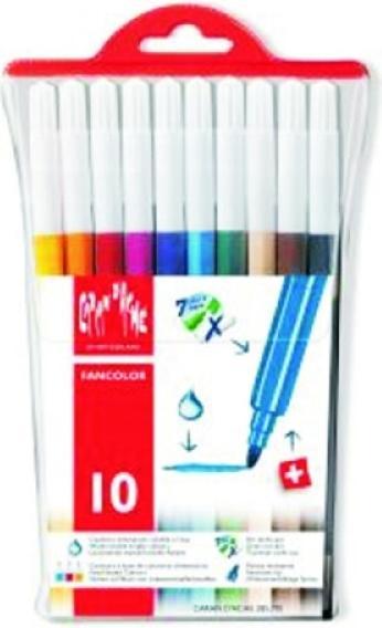Produktbild Caran d'Ache Filzstifte Fancolor (Multicolor, 10 x)