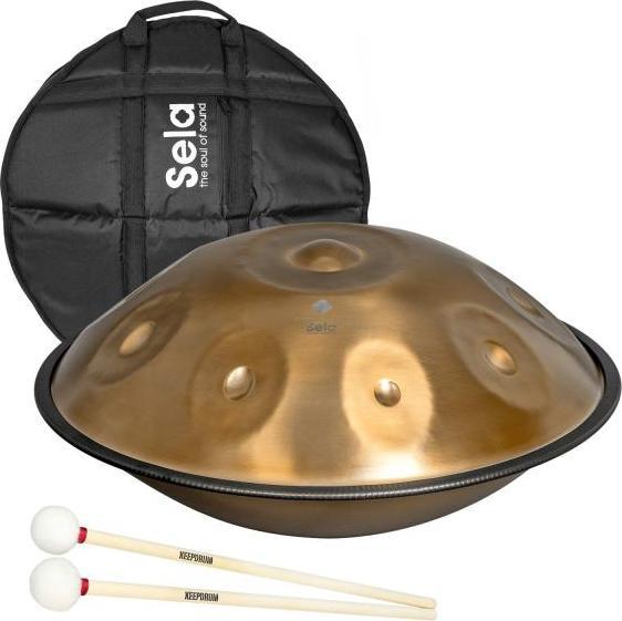 Actual product image Sela SE203 Harmony Handpan F# Hijaz with Mallet (Handpan)