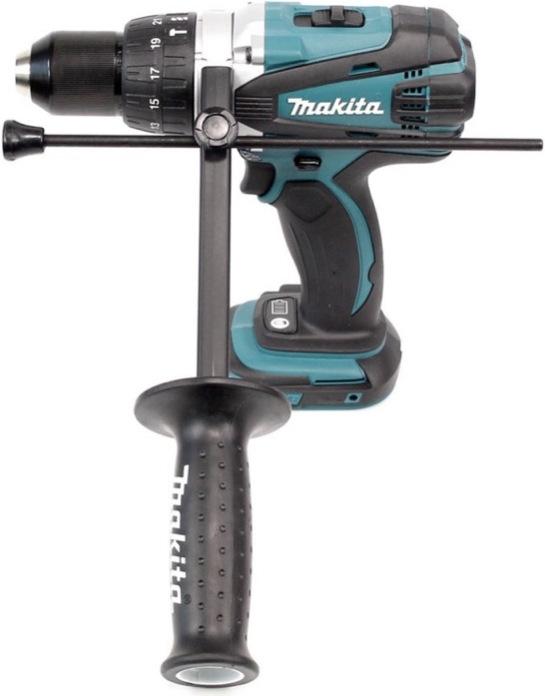 Productafbeelding Makita DHP 458 Z Accu Klopboormachine 18V 91Nm Solo + Bits & Boorset 100 stuks (Oplaadbare batterij)