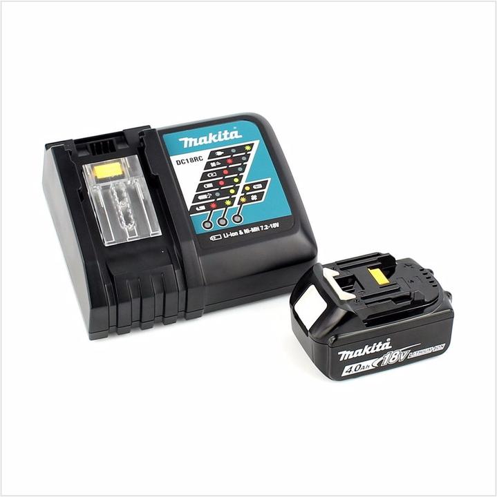 Produktbild Makita DHP 458 RM1J Schlagbohrschrauber 18V 91Nm im Makpac + 1x 4,0 Ah Akku + Ladegerät (Akkubetrieb)