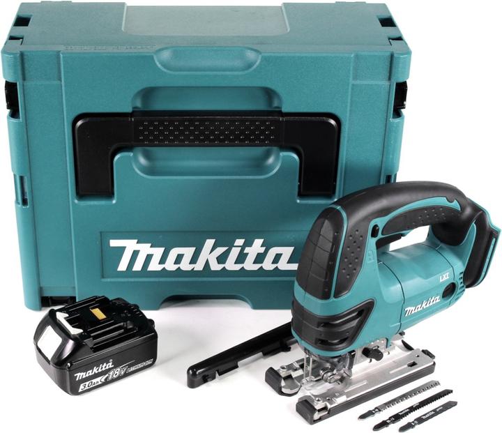 Produktbild Makita DJV 180 F1J Akku Stichsäge 18V + 1x Akku 3,0Ah + Makpac - ohne Ladegerät
