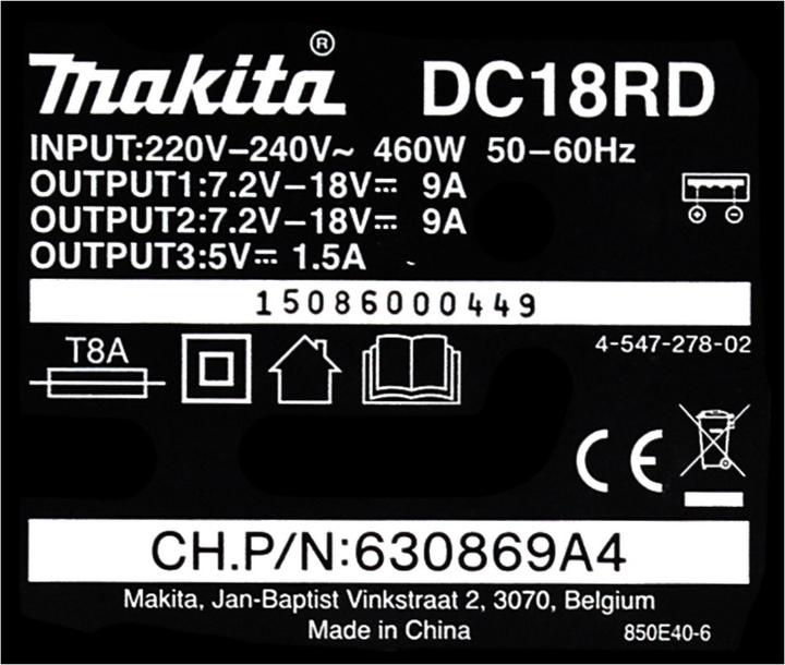 Actual product image Makita Power Source Kit (18 V)