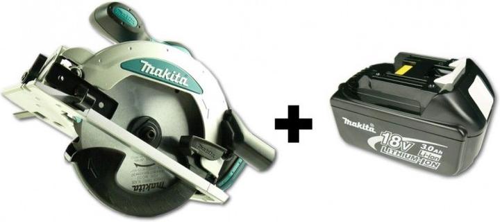 Image du produit Makita BSS 610 Scie circulaire portative sans fil 18V 165 mm + 1x batterie 3,0Ah - sans chargeur