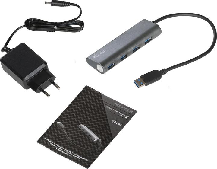 Actual product image i-tec U3HUB448 (USB-A, 4 Ports)