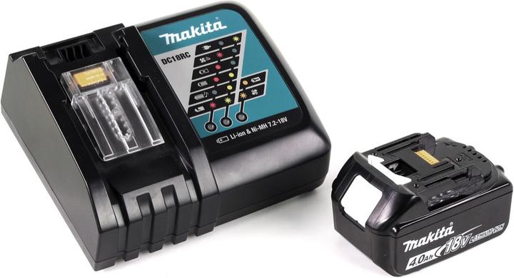 Actual product image Makita DGA 511 RM1J Battery angle grinder 18V 125mm Brushless + 1x battery 4.0Ah + charger + Makpac (125 mm)
