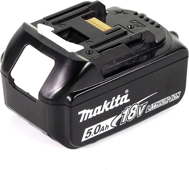 Produktbild Makita DGA 511 T1J Akku Winkelschleifer 18V 125mm Brushless + 1x Akku 5,0Ah + Makpac - ohne Ladegerä (125 mm)