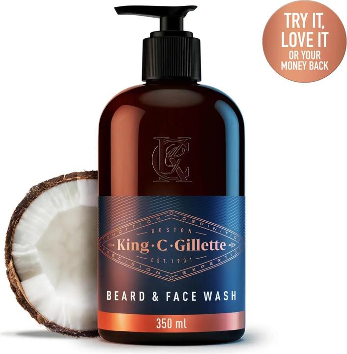 Produktbild King C. Gillette Bartshampoo (350 ml)
