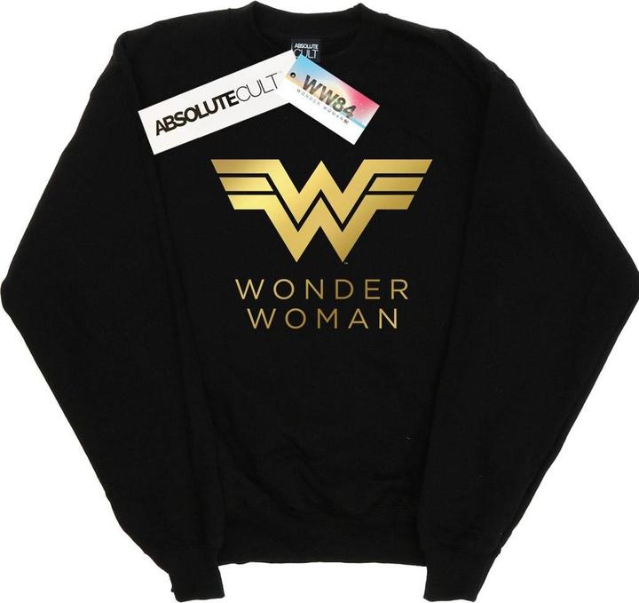 Wonder Woman 84 Golden Logo Sweatshirt