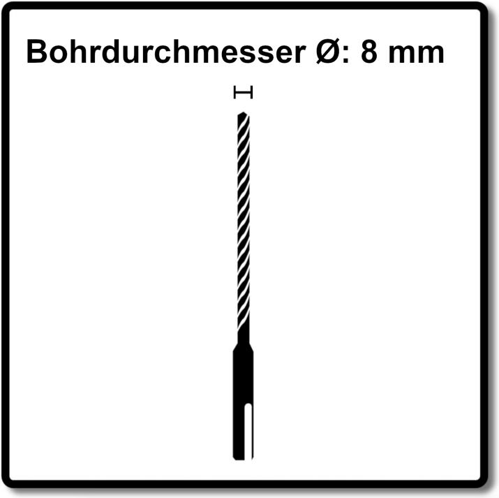 Produktbild Makita NEMESIS 2 Hammer und Stahl Beton Bohrer SDS-Plus 8x215 ( B-58110 ) (8 Millimeter)