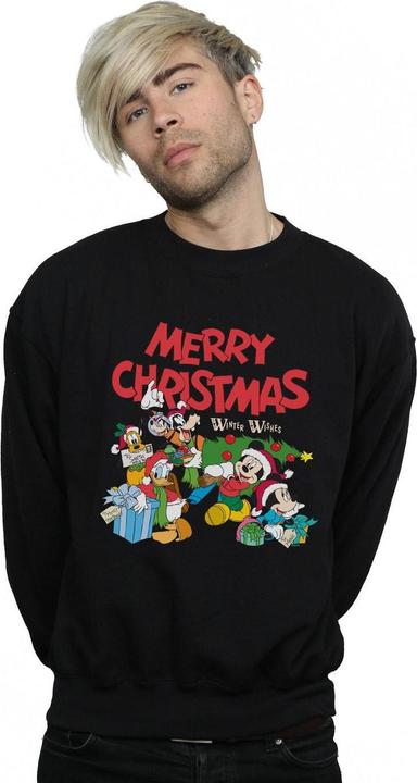Immagine prodotto Disney Mickey And Friends Winter Wishes Felpa Uomo (S)