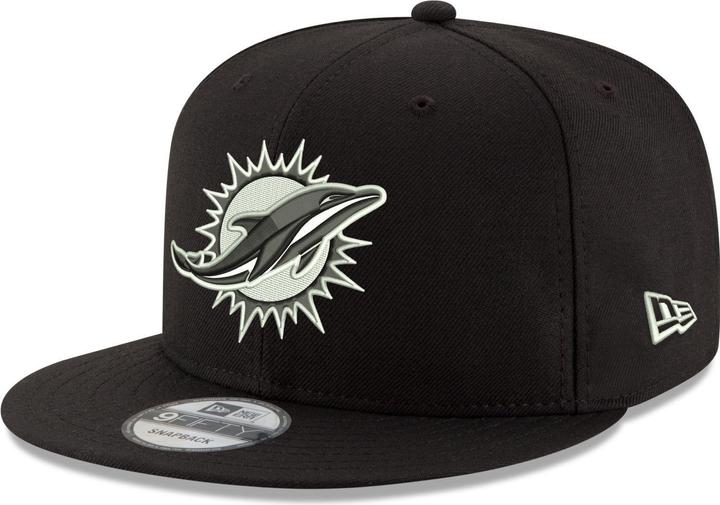 Produktbild New Era 9Fifty Snapback Cap - NFL Miami Dolphins schwarz