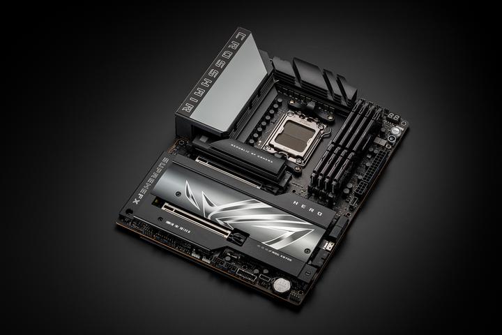 Actual product image ASUS Rog Crosshair X870e Hero (AM5, AMD X870E, ATX)