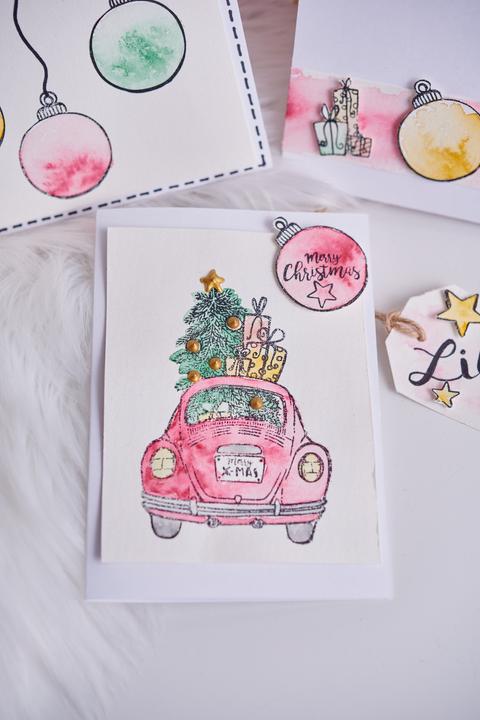 Actual product image Craft UK Limited XXL double cards with envelopes "DIN A6", 50 pieces (50 pcs.)